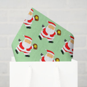 Softballspieler Weihnachten Tissue-Papier Seidenpapier