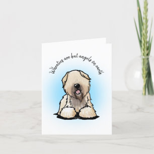 Softcoat Wheaten Terrier Grußkarte Dankeskarte