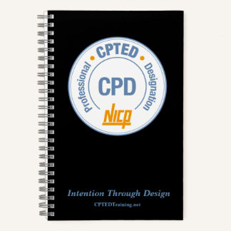 Softcover NICP CPD Logo 5.5" x 8.5" Notebook Notizbuch