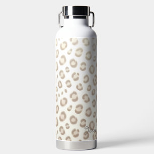 Softes Tier Luxusmuster   Eleganter Tierdruck Trinkflasche