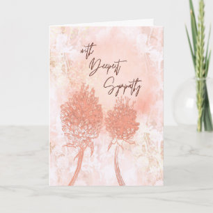 Softest Peach - Herzliche Sympathiekarte Karte