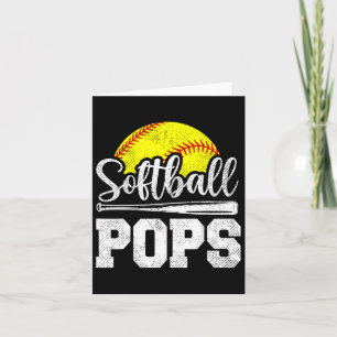 Softle Pops Softll Player Game Day Father&# s Day Karte