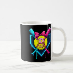 Softll 9 Jahre alte Eiscreme tropft 9. Geburtstag Kaffeetasse
