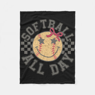 Softll All Day Softll Coquette Bow Softll Girl Wom Fleecedecke