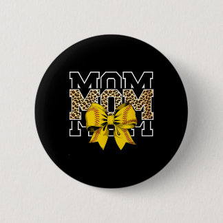 Softll Bow Women For Softll Leopard Mom Mothers Da Button