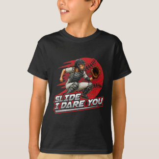 Softll Catcher Schieber Ich fordere dich starkes M T-Shirt