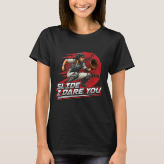 Softll Catcher Schieber Ich fordere dich starkes M T-Shirt