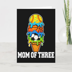Softll Fußball Sketll Mama Eis Sommer Spieltag Karte
