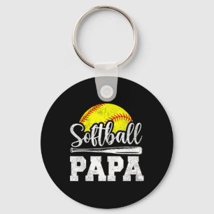 Softll Papa Softll Player Game Day Father&#; s Day Schlüsselanhänger