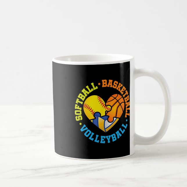 Softll Sketll Volleyll  Kaffeetasse (Rechts)