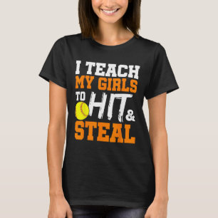 Softll-Trainer Ich Lehre Meine Mädchen Zu Schlagen T-Shirt