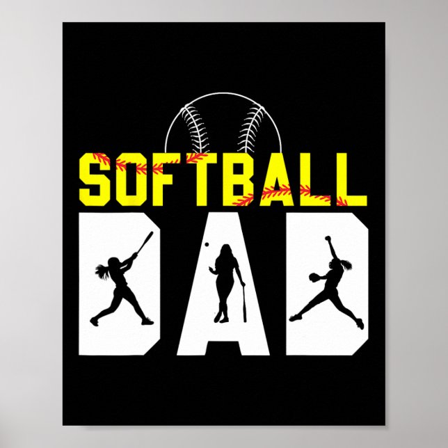 Softll Vater Father&# s Day American Software Pla Poster (Vorne)