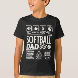 Softll Vater Lustige Inhalte des Sports Vater Soft T-Shirt
