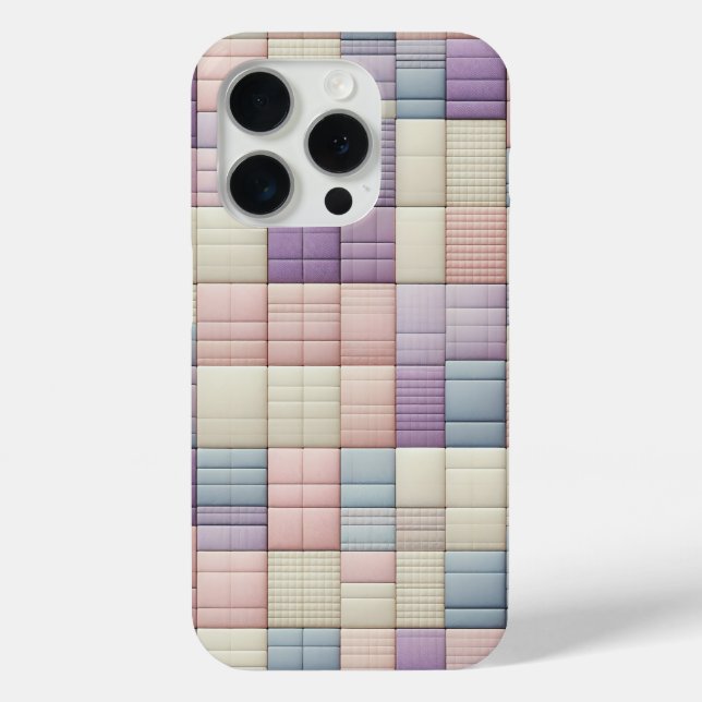 Softpastell-Geometrischer-Block-Handyhülle - Abstr Case-Mate iPhone Hülle (Rückseite)