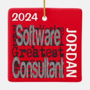 Software Consultant Extraordinaire CUSTOM Keramikornament