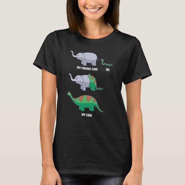 Software Developer Coder Programmierung Coding Pro T-Shirt (Vorderseite)