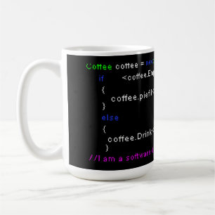 Software Developer PC Coffee Drink Coding Coding E Kaffeetasse