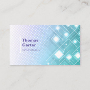 Software Developer Programer International Card Visitenkarte