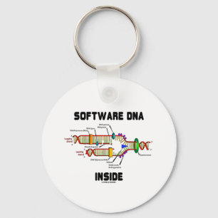 Software-DNA-Inside (DNA-Replikation) Schlüsselanhänger