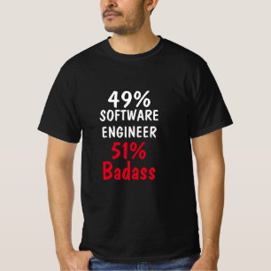 Software Engineer Badass T-Shirt