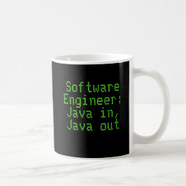 Software Engineer: Java in Java heraus Tasse