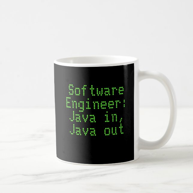 Software Engineer: Java in Java heraus Tasse (Rechts)