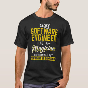 Software-Engineer kein Magier-Programmierer-Entwic T-Shirt