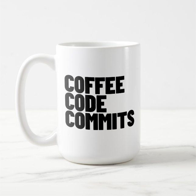 Software Engineer Life - Coffee Code Commits Devel Kaffeetasse (Links)