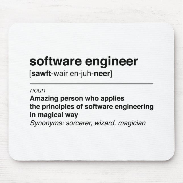 Software Engineer Mousepad (Vorne)