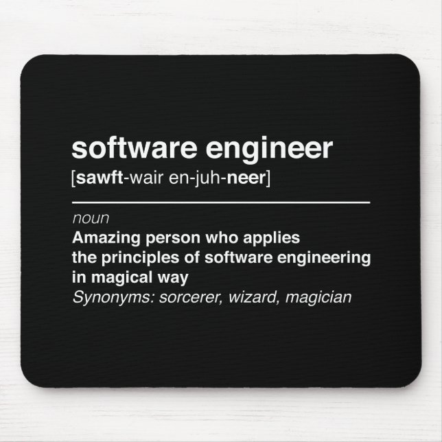 Software Engineer Mousepad (Vorne)