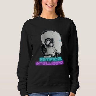 Software Engineer UXUI Robot Artificial Intelligen Sweatshirt