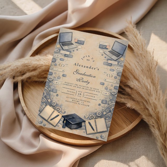 Software Engineering Graduation Einladung (Von Creator hochgeladen)