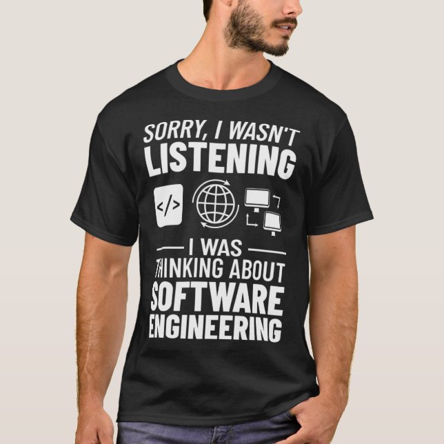 Software Engineering Manager Ingenieur T-Shirt (Vorderseite)