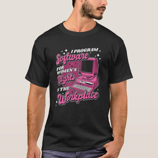 Software-Engineeringprogramm für das Codieren von  T-Shirt (Vorderseite)