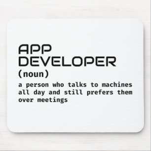 Software-Entwickler - Funny Definition Mousepad
