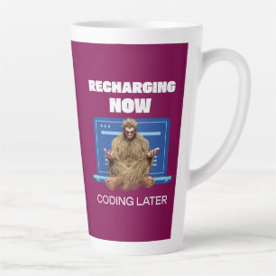 Software-Entwickler von Bigfoot Programmer Coder Milchtasse