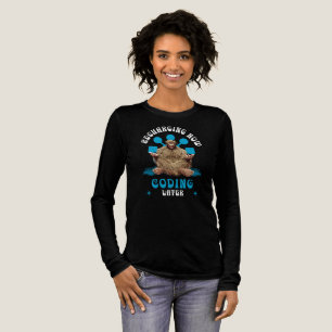 Software-Entwickler von Bigfoot Programmer Coder Tri-Blend Shirt