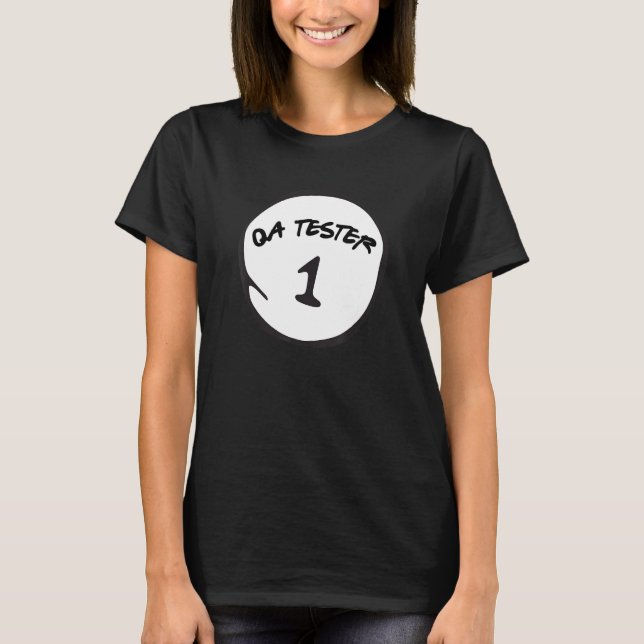 Software für Qualitätssicherung IT QA Tester 1 T-Shirt (Vorderseite)