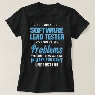 Software Lead Tester T-Shirt