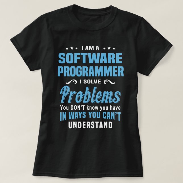 Software-Programmierer T-Shirt (Design vorne)