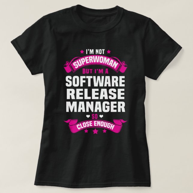 Software Release Manager T-Shirt (Design vorne)