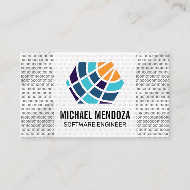 Software-Robotik | KI-Chip-Technologie Visitenkarte (Vorderseite)