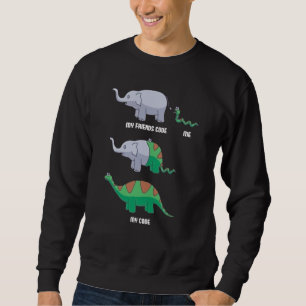 Softwareentwickler Coder Programmierung Kodierung Sweatshirt