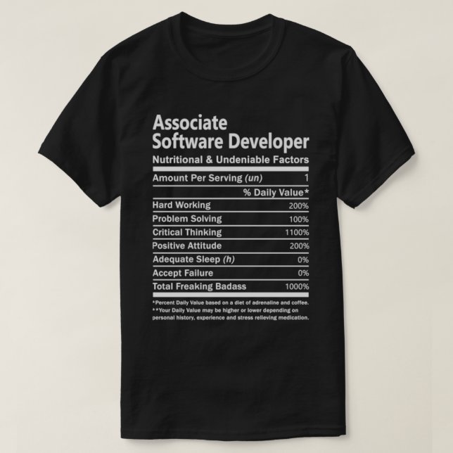 Softwareentwickler T-Shirt (Design vorne)