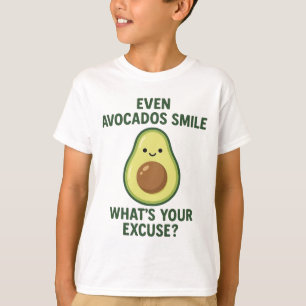 "Sogar Avocados Smile - Funny PhilosophyT-Shirt T-Shirt
