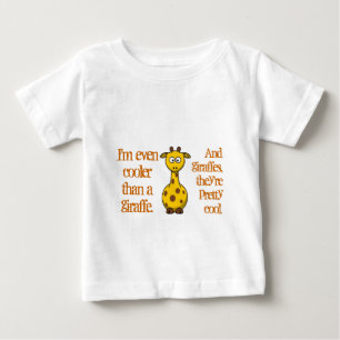 Sogar Babys sind cool; Cool als Giraffen Baby T-shirt