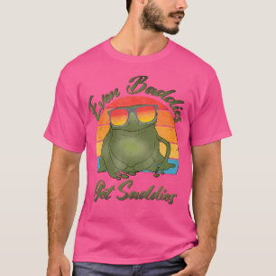 Sogar Baddies erhalten Saddies Funny Frog T-Shirt