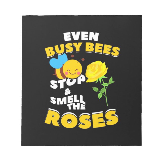 Sogar bewohnte Bienen Notizblock (Vorderseite)