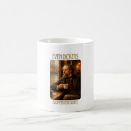 Sogar Dickens machte für Kaffee halt - Literarisch Kaffeetasse