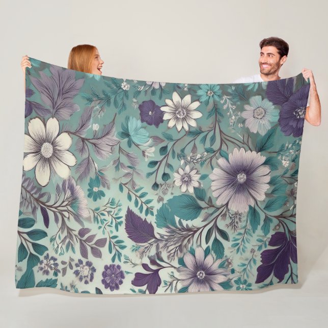 Sogar die Hippies bekommen die Blues, dass sie sic Fleecedecke (Beispiel)